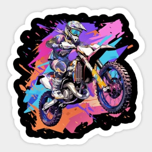 motocross Sticker